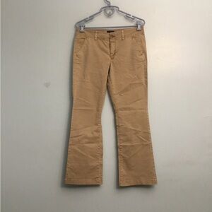 American Eagle Outfitters Tan Flare Jeans